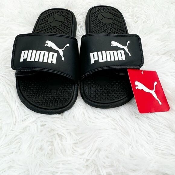 Puma Cool Cat Adjustable Velcro Slide Flip Flop Sandals NWT - Picture 2 of 6